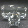 factory made k9 blank crystal glass cube for 3d laser engraving